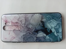 Funda completa con estampado de acuarela para Redmi Note 9 Pro, 9S, 8, 8T, funda con estampado de mármol y pincel de tinta suave, Xiaomi Redmi 9, 9A, 9C, 7, 7A