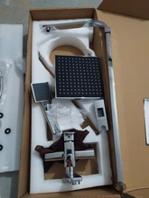 Shower-Mixer Faucet Wall-Mount Bath Rainfall Uythner Chrome/black Spout with Rotate-Tub