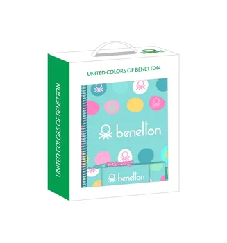 

Gift SET PQÃO. BENETTON MOLES TURQUOISE