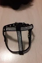 Suave de cuero de gamuza de arnés para perro Cachorro de diamantes de imitación chaleco para gatos mascota Mascotas Cachorro arneses para pequeño mediano perros Chihuahua rosa