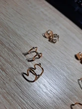 Pendiente de cartílago falso para mujeres y hombres, Clips de oreja sin Piercing, de hojas doradas, joyería, regalos al por mayor