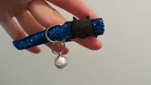 Collar de Gato con cascabel para gato, accesorio ajustable con lentejuelas, accesorios para mascotas, 2021