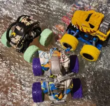 Variedad de estilo niños coches juguetes camión inercia camioneta potencia de fricción vehículos bebé niños Super Coches Blaze camión regalo de los niños Juguetes