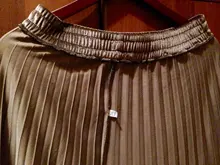 Falda plisada de terciopelo para mujer falda larga clásico informal de cintura alta color gris y coreano para fiesta y escuela 2020