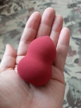 Puff en polvo cosmético para mujer, base de maquillaje esponja, belleza, herramientas y accesorios, forma de mezcla de gotas de agua, 1 ud.