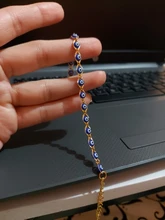 Pulsera de ojo malvado de la suerte turco para mujer, 11 estilos, joyería de la suerte hecha a mano, ojos azules, pulsera de moda, joyería de amistad