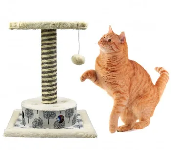 

026449 wooden Scraper CLIMBING NOBILITY rope and ball deck 37x37x46cm