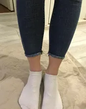 Skinny Jeans Pencil-Pants Stretch Black High-Waist Fashion Denim Woman Tassel Elastic