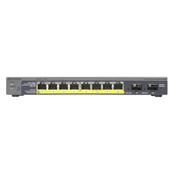 GS110TP PROSAFE SMART SWITCH 8 портов GIGABIT DSCP/TOS 15 4 Вт. INT_0008_0713716NETGEAR RETAIL|Мини ПК| |