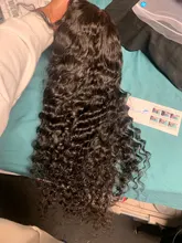 Wigirl-Peluca de encaje de 13x4 para mujeres negras, pelo largo brasileño con ondas profundas, 26, 28 y 30 pulgadas