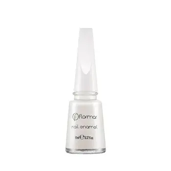 

Flormar Nail Polish-Nail Enamel 412 Bone White 8690604090266