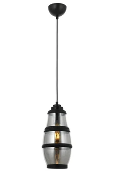 

AVONNI AV-65192-1F Black Painted Modern Chandelier, E27, Metal,