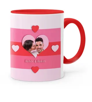 

Sweetheart Custom Photo Red Mug Cup-20