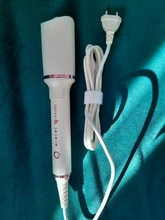 Rizador de pelo de cerámica con rotación automática, rizador de pelo eléctrico de larga duración para el cuidado del cabello con ondas de temperatura constante