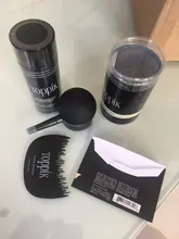 Fibras de queratina para el cabello, Spray espesante de fibras de reconstrucción del cabello, 27,5g, polvos instantáneos, peine aplicador