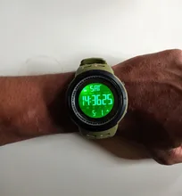 SKMEI Hombres Deportes Relojes de Cuenta Regresiva de Doble Tiempo Reloj Crono Alarma Digital Relojes de Pulsera 50 M Impermeable Relogio masculino 1251