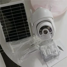 Cámara IP inalámbrica con tarjeta SIM 4G, 1080P, Solar, PTZ, WIFI, batería recargable integrada, videovigilancia de calle al aire libre