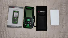 SNDWAY-telémetro láser electrónico, medidor de distancia de 120m, 100M, 70M, regla digital de ruleta trena, cinta métrica láser
