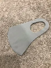 Mascarilla facial de algodón lavable, 1/2/4/8/16 Uds., a la moda, antipolvo, negra/gris/rosa