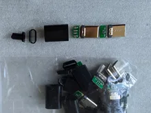 Jack-Tail-Plug Conector Electric-Terminals Case Male 10pcs/Lot Phone Type-C Mirco