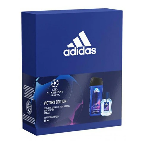 Adidas-Set de regalo para hombre, gel de ducha, champú, 250 ml + eau de toilette, 50 ml - AliExpress Mobile