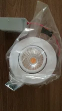 Spot-Light Ceiling-Lamp Led-Decoration Led Dimmable DBF Body-Recessed Black/white COB