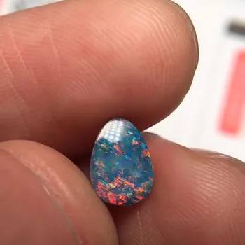 

A112 Australia 1.15ct Natural Double-layers Opals Loose Gemstones Loose Beads for Jewelry Making for Earrings Making