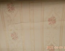 Self-Adhesive Wallpaper Bedroom European Background Beibehang Living-Room Striped Pastoral