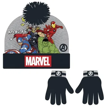 

Hat & Gloves The Avengers 74410 Grey (2 Pcs)