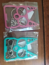 Abridor de botellas portátil para gatos, llavero con destornillador, multifunción, dispositivos para exteriores, Abrebotellas de aleación de Zinc, Gadget de cocina, herramientas de cerveza