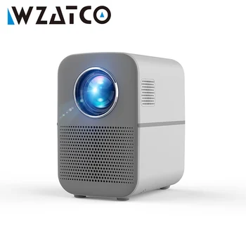 

WZATCO M9 LED Projector Bluetooth HDMI 1280x720 Support Full HD Smart Video Electronic Keystone 3500 Lumens Beamer Proyector