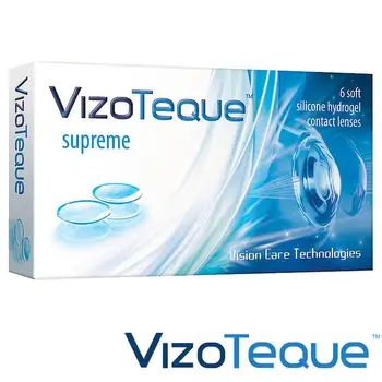 

Vizoteque Supreme contact lenses (6 lenses)