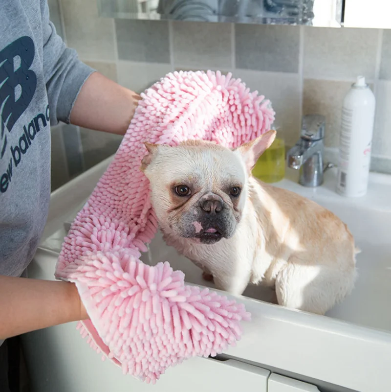 Popular-Dog-Chenille-Towels-Fast-Drying
