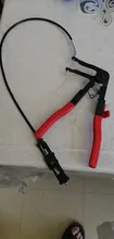 Pinzas de manguera de radiador de acción remota, herramienta de extracción de abrazaderas de paquete, manguera de agua y aceite, herramienta automotriz, herramientas manuales de reparación de coche
