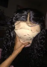 WowQueen-extensiones con ondas al agua con cierre, 30, 32, 34, 36, 5x5, extensiones de cabello humano brasileño Remy con cierre