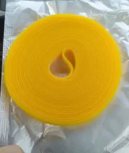 Bridas de Cable de alimentación de 5 metros, cinta de bucle multifunción de poliéster PP, sujetador, organizador de cables de cinta reutilizable