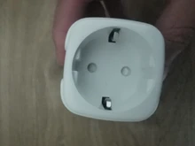 Enchufe inteligente con wifi y monitor de potencia, enchufe inalámbrico en casa compatible con la aplicación Alexa, Google home y Tuya, adecuado con tomacorriente europeo, corriente máxima de 16A
