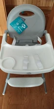 Trona Para Bebe Convertible en Alzador Y En Silla- 3 en 1- Trona Plegable Spoon MS