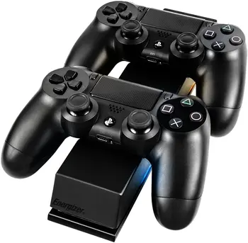 

Energizer Low Profile charger for 2 controls + PS4 batteries