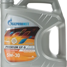 Масло моторное Gazpromneft "Premium GF-5", 5W-30, 5w30, API SN, ILSAC GF-5, синтетическое, 4 л