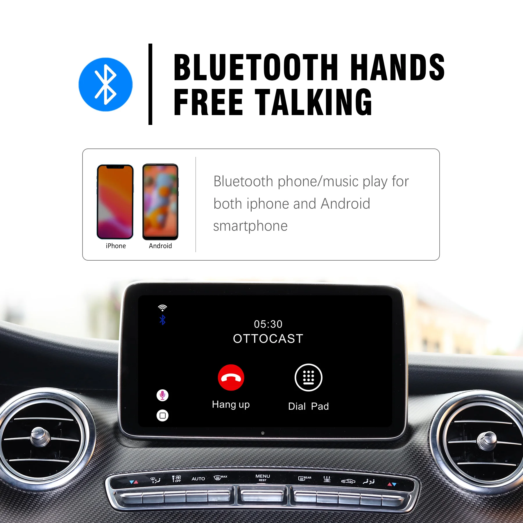 Adaptador de CarPlay inalámbrico 2 en 1 para coche, dispositivo con Android  Auto U2-X Pro, compatible con sistema Android 11 y superior, OEM, con  cable, Apple - AliExpress