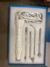 KONMISON-varita de electroterapia de alta frecuencia tubo de cristal, eliminador de acné y puntos, masajeador de belleza para Spa y cuerpo