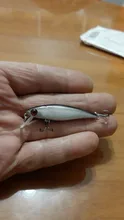 Wobblers Crankbait Minnow-Lure Artificial-Jig 3d-Eyes Plastic Pesca 1PCS Quality