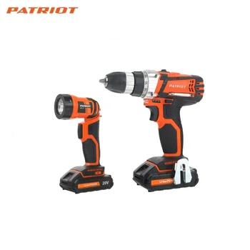 

Drill-cordless accumulator PATRIOT BR 204Li LED The One Drill Mini Wireless Power Driver Multi-function Lithium Battery Tighten