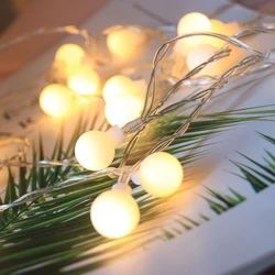 30M 300LED Fairy Garland LED Ball String Lights Waterproof for Christmas Tree Wedding Home Indoor Decoration Battery Powered
