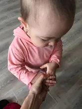 Mono de Pascua para recién nacido de 0 a 24 meses, mono de manga larga de Color sólido, oreja de conejo con capucha, mono de cola, novedad de 2020