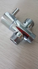 Shower Faucet Nozzle-Switch Copper-Splitter Three-Way Water-Separator-Valve Spray One-Two-Joint-Converter
