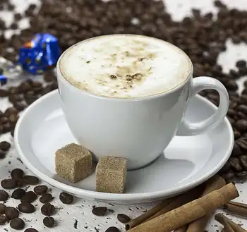 

Coffee a pair of Meran cappuccino