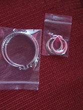 Pendientes redondos de Plata de Ley 925 para mujer, aretes redondos de Hip Hop para mujer, aretes de aro Piercing de 5,1 cm de círculo grande, proveedores de envío directo