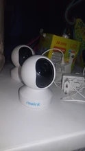 Reolink interior Cámara cámara IP wifi 3MP Super HD Pan & Tilt 2-Audio 24/7 Grabación de detección de movimiento inteligente casa Cam para bebé niñera E1